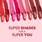 Buy NY Bae Super Matte Lipstick - Royale Rebecca 17 (4.2 g) | Red | Loaded With Vitamin E | Rich Colour | Long lasting | Smudgeproof | Vegan - Purplle