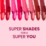 Buy NY Bae Super Matte Lipstick - Versatile Veronica 18 (4.2 g) | Purple | Loaded With Vitamin E | Rich Colour | Long lasting | Smudgeproof | Vegan - Purplle