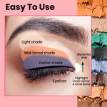 Buy NY Bae Eye Love Eyeshadow Palette - Midnight Magic 01 (9 g) | 9 In 1 Palette | Black | Matte & Shimmer | Rich Colour | Long Wear | Super Blendable - Purplle