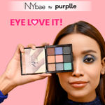 Buy NY Bae Eye Love Eyeshadow Palette - Midnight Magic 01 (9 gm) | 9 In 1 Palette | Black | Matte & Shimmer | Rich Colour | Long Wear | Super Blendable - Purplle