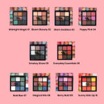 Buy NY Bae Eye Love Eyeshadow Palette - Peppy Pinks 04 (9 g) | 9 In 1 Palette | Pink | Matte & Shimmer | Rich Colour | Long Wear | Super Blendable - Purplle