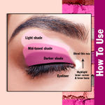 Buy NY Bae Eye Love Eyeshadow Palette - Peppy Pinks 04 (9 g) | 9 In 1 Palette | Pink | Matte & Shimmer | Rich Colour | Long Wear | Super Blendable - Purplle