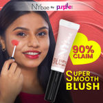 Buy NY Bae Creme Blush | Moisturizing | Liquid Cream Lip and Cheek Tint | Natural Korean Skin | Chirpy Peach 04 (10g) - Purplle