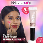 Buy NY Bae Creme Blush - Pouty Pink 05 (10 gm) | Dewy Pink Blush | Lip & Cheek Tint | Liquid Blush | Intense Pi gment | Korean Glow - Purplle
