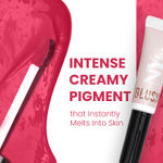 Buy NY Bae Creme Blush | Moisturizing | Liquid Cream Lip and Cheek Tint | Natural Korean Skin | Pouty Pink 05 (10g) - Purplle
