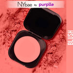 Buy NY Bae Sunset Skyline Blush - Heavenly Pink 05 (5 gm) | Pink | Matte Finish | Rich Colour | Super Blendable | Multipurpose | Travel Friendly - Purplle