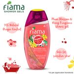 Buy Fiama Happy Naturals Body Wash Shower Gel, Plum Blossom and Ylang, 250ml, Body Wash for Women & Men with Skin Conditioners for Moisturised Skin - Purplle