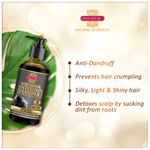 Buy Inveda Active Charcoal Anti-Toxin Shampoo for Reducing Dandruff, Brittle Hairs, Made with Reetha & Shikakai to Give Healthy and Strong Hair, 300ml - Purplle