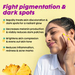 Buy PLIX Glutathione Skin Glow 15 Effervescent Tablets and Pineapple Serum Combo For Clear Skin and Even Skin Tone - Purplle