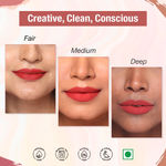 Buy TNW -The Natural Wash Matte Velvet Longstay Liquid Lipstick with Macadamia Oil and Argan Oil | Transferproof | Pigmented | Spicy Coral | Coral Nude - Purplle