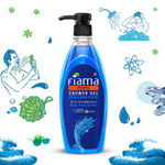 Buy Fiama Men Refreshing Pulse Body Wash Shower Gel, 500ml, Body Wash for Men with Skin Conditioners & Sea Minerals for Soft & Refreshed Skin - Purplle