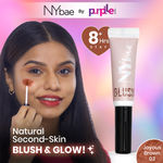 Buy NY Bae Creme Blush - Joyous Brown 03 (10 gm) | Dewy Brown Blush | Lip & Cheek Tint | Liquid Blush | Intense Pi gment | Korean Glow - Purplle