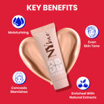 Buy NY Bae BB Cream with SPF 15 - White Fudge 04 (25 g) | Fair Skin | Cool Undertone | Enriched with Vitamins | Covers Imperfections | UV Protection - Purplle