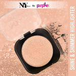 Buy NY Bae Shine & Shimmer Highlighter - Starry Silver 01 (5 g) | Silver | Rich Colour | Blendable | Multipurpose | Travel Friendly - Purplle