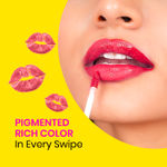 Buy NY Bae Smudge Proof Liquid Lipstick | Lasts Minimum 12 Hours | Super Pigmented | Transfer Proof - Peach Sorbet 06 - Purplle