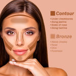 Buy NY Bae Pro Contour & Bronze - Light Brown 03 (4 g) | 2 In 1 Powder | With Almond Oil & Vitamin E | Rich Colour | Super Blendable | Travel Friendly - Purplle