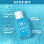 Buy NY Bae Nail Lacquer Remover - Blue (30 ml) - Purplle