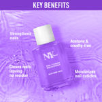Buy NY Bae Nail Lacquer Remover - Violet (30 ml) - Purplle