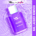 Buy NY Bae Nail Lacquer Remover - Violet (30 ml) - Purplle