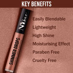 Buy NY Bae Shimmer Drops Liquid Highlighter - Pearly Pink 04 (3 ml) | Pink | Rich Colour | Super Blendable | Multipurpose | Travel Friendly - Purplle