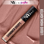 Buy NY Bae Shimmer Drops Liquid Highlighter - Rustic Rose 02 (3 ml) - Purplle