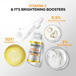Buy Garnier Skin Naturals, Bright Complete 30X Vitamin C Booster Face Serum, Increases Skin's Glow Instantly and Reduces Spots Overtime, with 2% Niacinamide + 0.5% Salicylic Acid, for Men & Women, 15 ml - Purplle