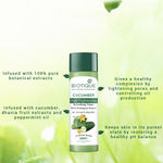 Buy Biotique Cucumber Pore Tightening Refreshing Toner (120 ml)pack of 2 - Purplle