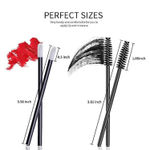 Buy Veoni Belle Disposable Mascara brushe 50 piece for eye makeup - Purplle