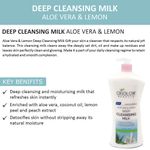 Buy OxyGlow Herbals Deep Cleansing Milk|Removes | Makeup &Impurities| Nourishes skin | Makeup Remover-1000g|Pack of 1 - Purplle