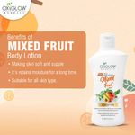 Buy OxyGlow Herbals Mixed Fruit Body Lotion |Hydrates|Refresh the Skin|Reduces appearance of open pore|Soft & Supple|All skin type - Purplle