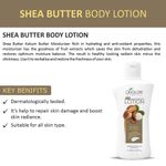 Buy OxyGlow Herbals Shea Butter Lotion For Intense Moisturising| Non Greasy & Highly Moisturizing| Soft & Smooth Skin-500ml - Purplle