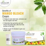 Buy OxyGlow Herbals Mango Bleach Cream|Rejuvenated, Refreshed and brighter looking skin - Purplle