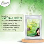 Buy OxyGlow Herbals Natural Henn Menhdi 100 Gram - Purplle