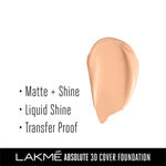 Buy Lakme Absolute 3D Cover Foundation, Cool Ivory (15 ml) - Purplle
