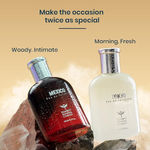 Buy Bombay Shaving Company Deluxe Perfume Gift Set - 2 Luxurious Finest Fragrances Mexico and Tokyo For Men,100 ml each. - Purplle