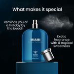 Buy Bombay Shaving Company Miami EDP Perfume for Men | Tropical Smooth | Long Lasting Fragrance | 100ml - Purplle