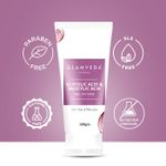 Buy Glamveda Glycolic Acid & Salicylic Acid Anti Acne & Pore Care Peel Off Mask, Helps With Breakouts, Blemishes & Dull Skin,100Gm - Purplle