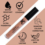 Buy KINDED Liquid Concealer for Face Makeup Full Coverage Colour Corrector Contour Waterproof HD Pro Master Series for Dry & Oily Skin Acne Dark Circles Dark Spots (Creamy Matte, Nude It, 6 ml) - Purplle