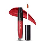 Buy FACES CANADA Comfy Silk Liquid Lipstick - Zealous Red 10, 3 ml | Satin Matte HD Finish | Luxe Comfort | Longlasting | No Dryness | Smooth Texture | Mulberry Oil & Shea Butter For Plump Hydrated Lips - Purplle