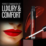 Buy FACES CANADA Comfy Silk Liquid Lipstick - Zealous Red 10, 3 ml | Satin Matte HD Finish | Luxe Comfort | Longlasting | No Dryness | Smooth Texture | Mulberry Oil & Shea Butter For Plump Hydrated Lips - Purplle