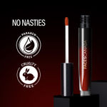 Buy FACES CANADA Comfy Silk Liquid Lipstick - Zealous Red 10, 3 ml | Satin Matte HD Finish | Luxe Comfort | Longlasting | No Dryness | Smooth Texture | Mulberry Oil & Shea Butter For Plump Hydrated Lips - Purplle