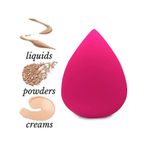 Buy AYA Make Up Puff Sponge Makeup Foundation Sponge (Color May Vary) - Pack of 3 - Purplle