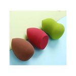 Buy AYA Make Up Puff Sponge Makeup Foundation Sponge (Color May Vary) - Pack of 3 - Purplle
