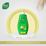 Buy Nyle Naturals Silky and Smooth Anti Hairfall Shampoo, With Tulsi And Amla,Gentle and soft shampoo , PH balanced and Paraben free, 1L - Purplle