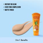 Buy Lotus Herbals Safe Sun 3 In 1 Daily Sunscreen | Matte Look | SPF 40 | PA+++ | For All Skin Types | 50g - Purplle