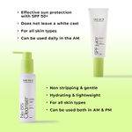 Buy FAE Beauty Daily Morning Face Care Combo with Face Cleanser & SPF 50+ Sunscreen | Gentle Face Wash & Lightweight No White Cast SPF | Broad Spectrum UVA & UVB Protection | For All Skin Types - Purplle
