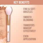 Buy NY Bae Pro Powder Brush | Multipurpose | Smooth Blending | Even Application | Fine & Soft Bristles - Purplle