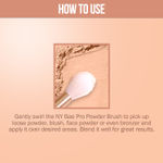 Buy NY Bae Pro Powder Brush | Multipurpose | Smooth Blending | Even Application | Fine & Soft Bristles - Purplle