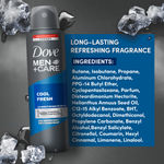 Buy Dove Men+Care Cool Fresh Dry Spray Antiperspirant Deodorant (150 ml) - Purplle