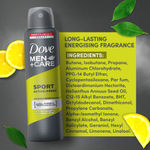Buy Dove Men+Care Sport Active + Fresh Dry Spray Antiperspirant Deodorant (150 ml) - Purplle